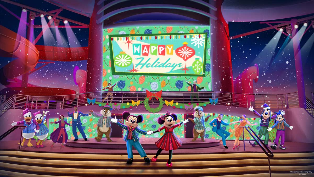 DCL Very MerryTime 2023 Mickey Minnies Holiday Party
