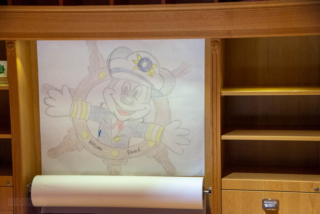 Disney Dream Oceaneer Lab Drawing