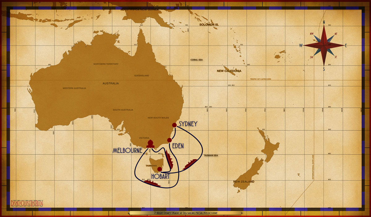 7-Night Disney Magic at Sea sailing from Melbourne