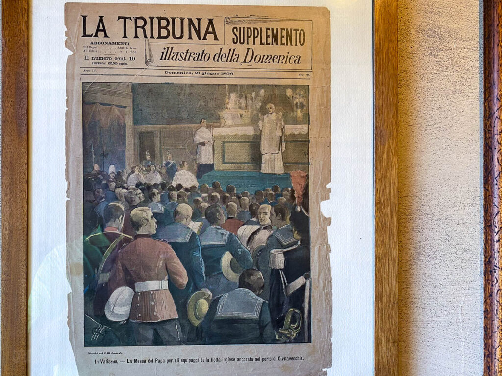 Mastro Titta Pizzeria Civitavecchia 1896 Newspaper