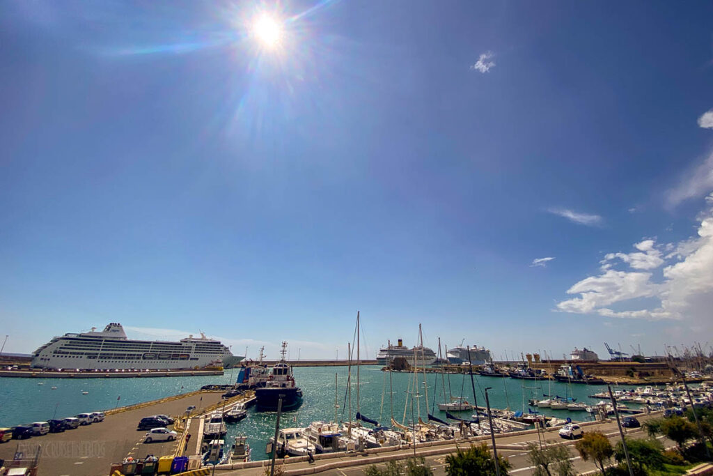 Port Civitavecchia Cruise Ships
