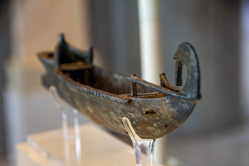 Acropolis Museum Lamp In Shape Of Warship