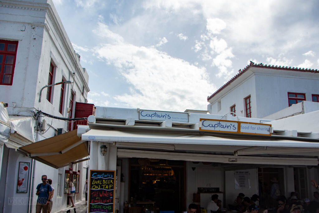 Mykonos Captains Restaurant