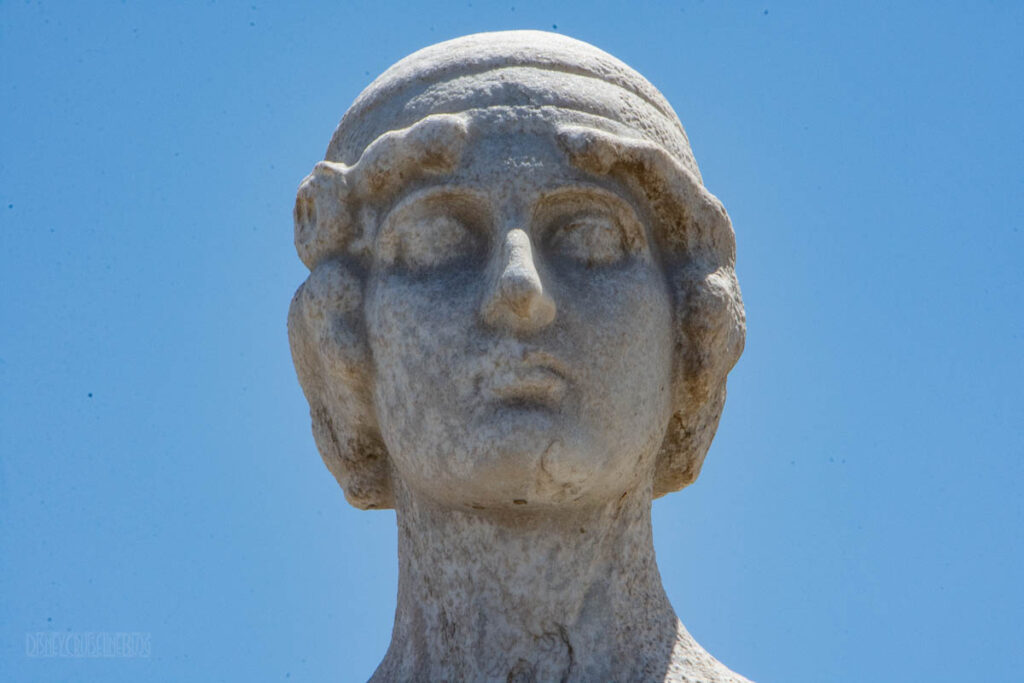 Mykonos Manto Mavrogenous Statue