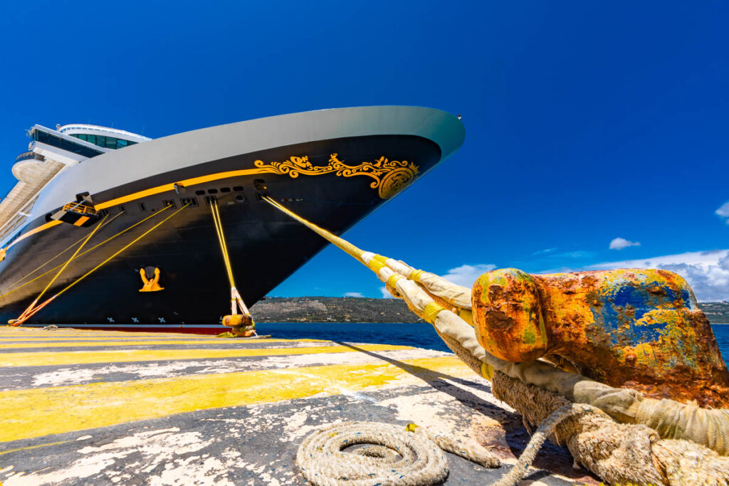 Chania Souda Cruise Ship Pier Disney Dream