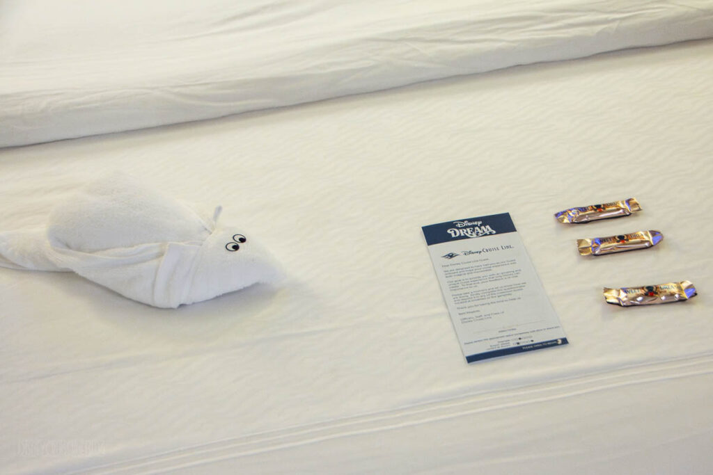 Dream Stateroom Towell Mouse Turndown Feedback