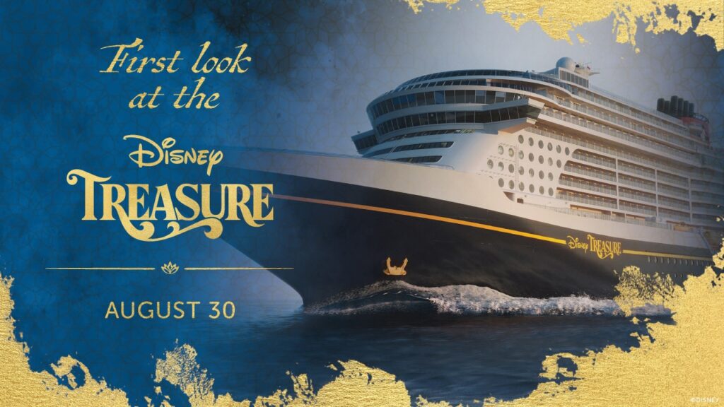 Unlocking The Disney Treasure Adventure Awaits Onboard Disneys Newest Ship Logo