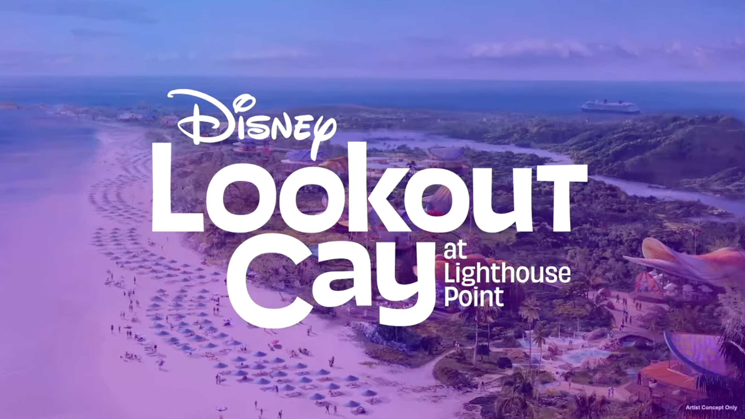 DCL Disney Lookout Cay At Lighthouse Point Logo