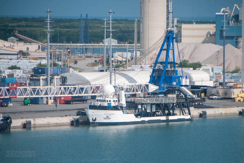 Port Canaveral SpaceX Support Vessel Shannon