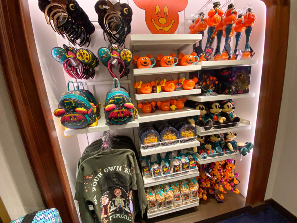 Wish Mickeys Mainsail Halloween Merchandise