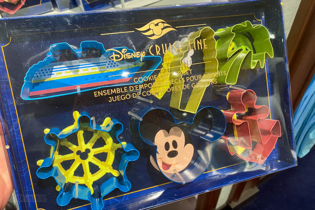 Wish Mickeys Mainsail Merchandise DCL Cookie Cutters