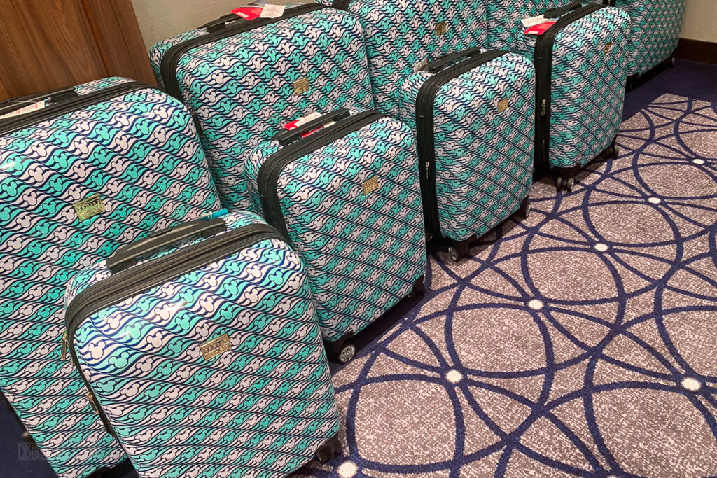 Wish Mickeys Mainsail Merchandise DCL Luggage
