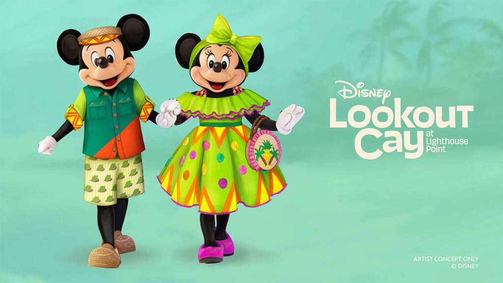 DCL Lookout Cay Mickey Minnie Costumes