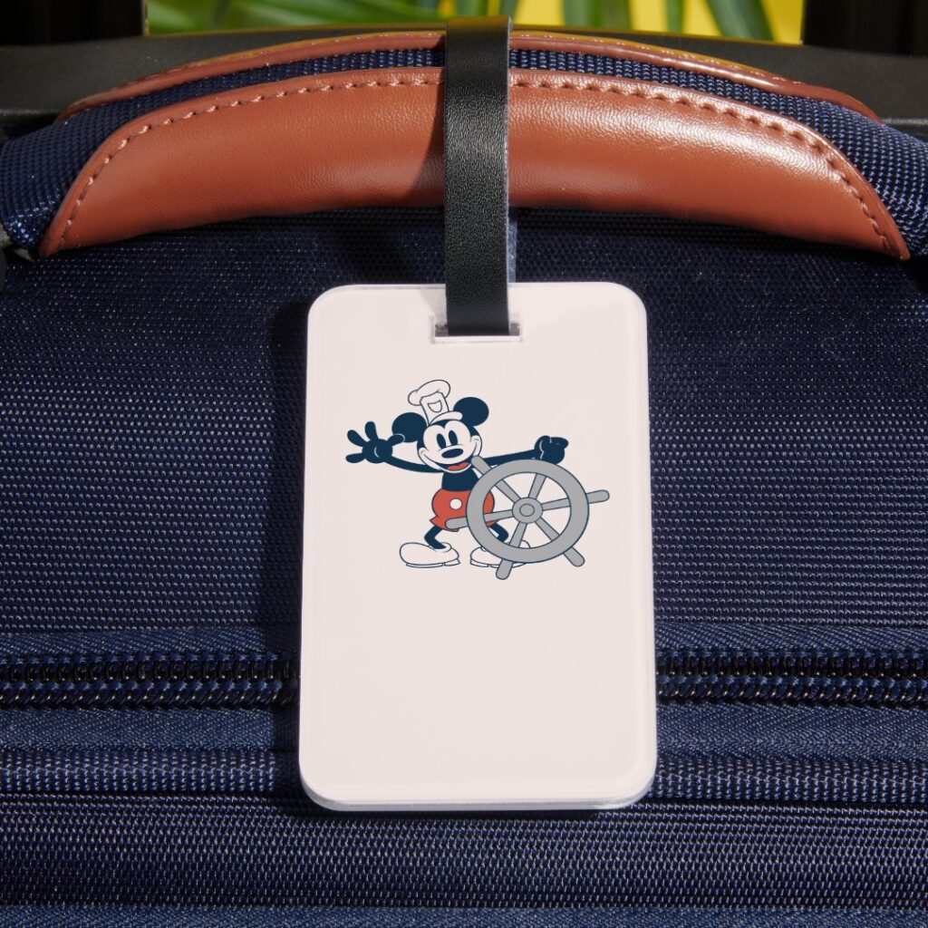 ShopDisney Mickey Ship Custom Luggage Tag 3