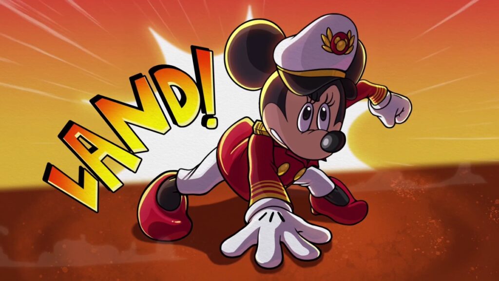 DCL Destiny Name Reveal Video Hero Minnie Landing