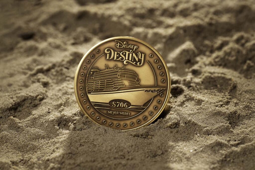 DCL Disney Destiny Keel Coin