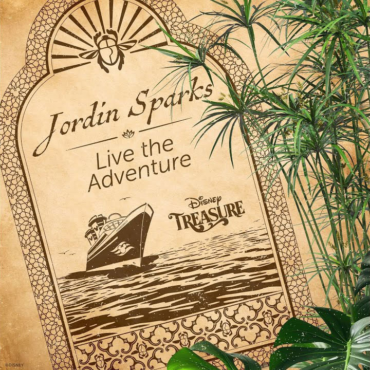 Live The Adventure Disney Treasure Jordin Sparks Album Artwork