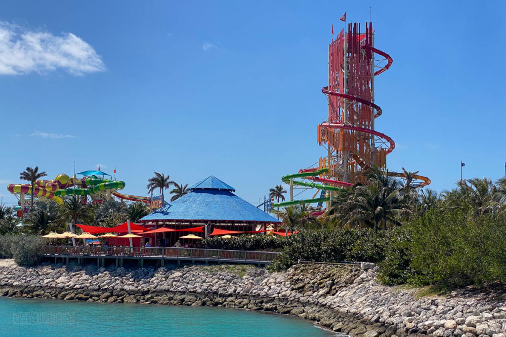 RCCL Perfect Day Coco Cay Skipper's Grill Thrill Waterpark