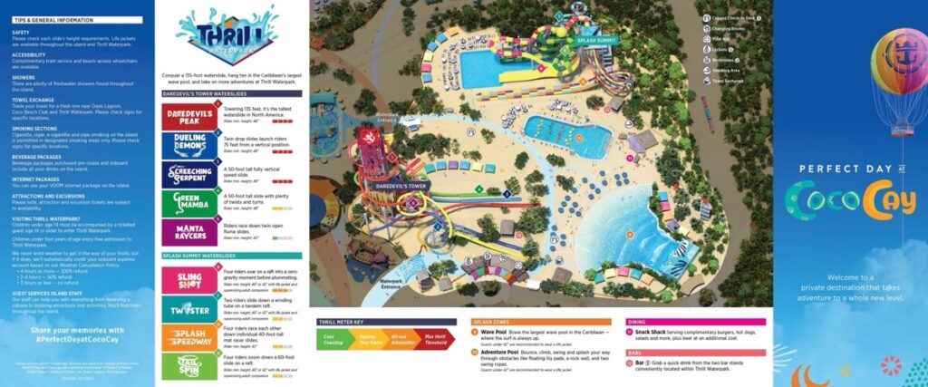 RCCL Perfect Day At CocoCay Brochure Map Decemebr 2023 2
