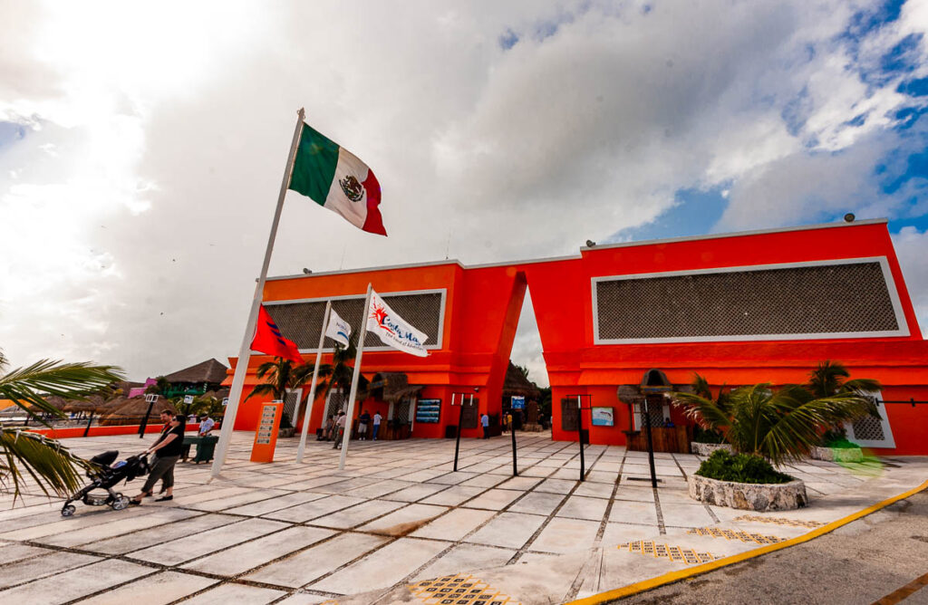 Costa Maya Mexico Port Entrance
