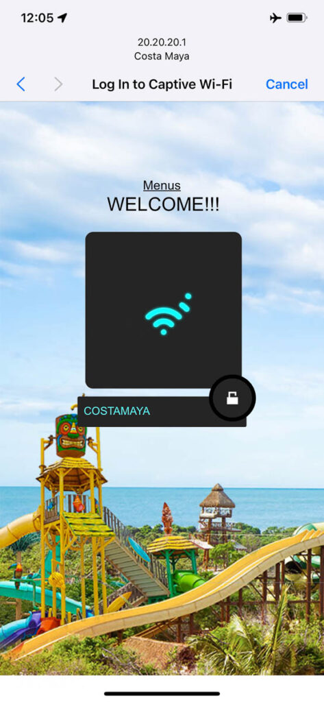 Costa Maya Port Guest Free WiFi Password