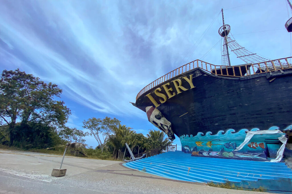 Roatan Honduras Isery Pirate Ship