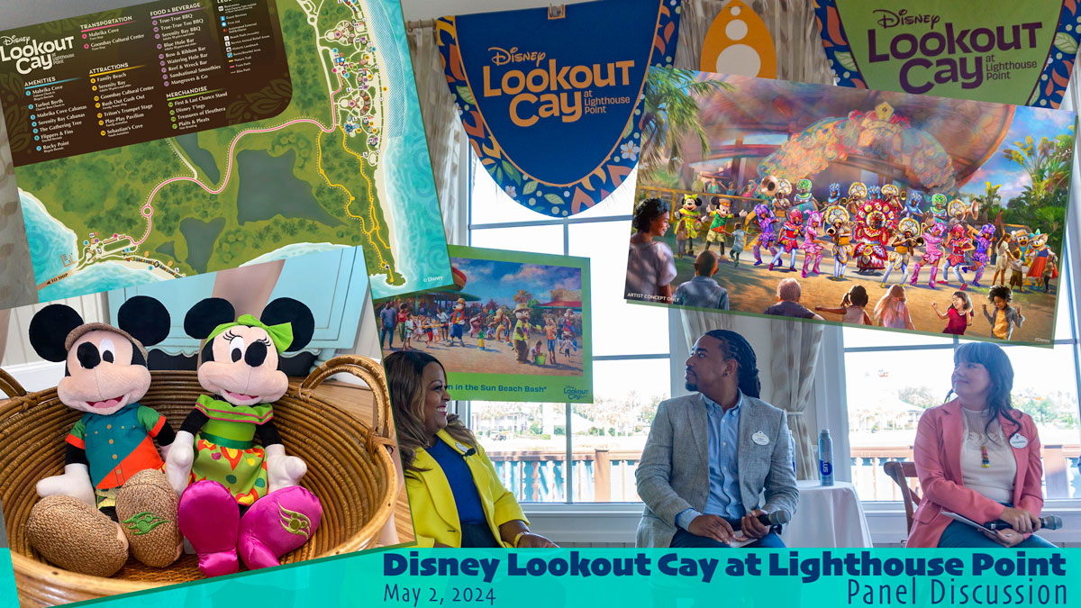 Disney Lookout Cay Lighthouse Point Panel Discussion 20240502