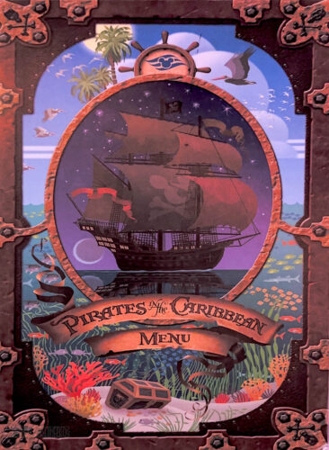 Dream Pirates In The Caribbean Dinner Menu 20240505 1
