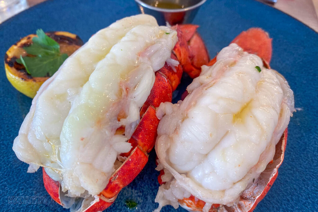 RCCL Wonder Seas Hooked Twinn Lobster Tail Dinner
