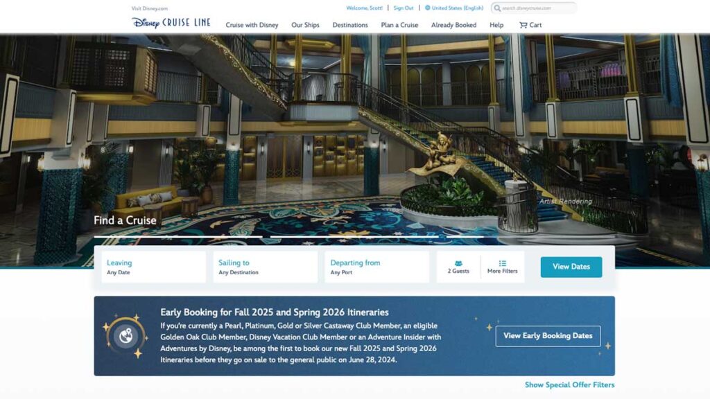 DCL Fall 2025 Early 2026 Opening Day Pricing