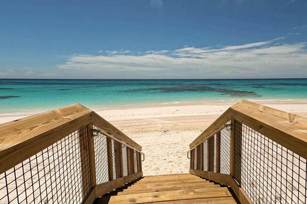 Lookout Cay Family Beach Elevated Walkway