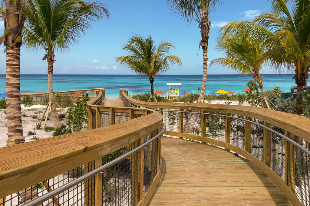 Lookout Cay Family Beach Elevated Walkway