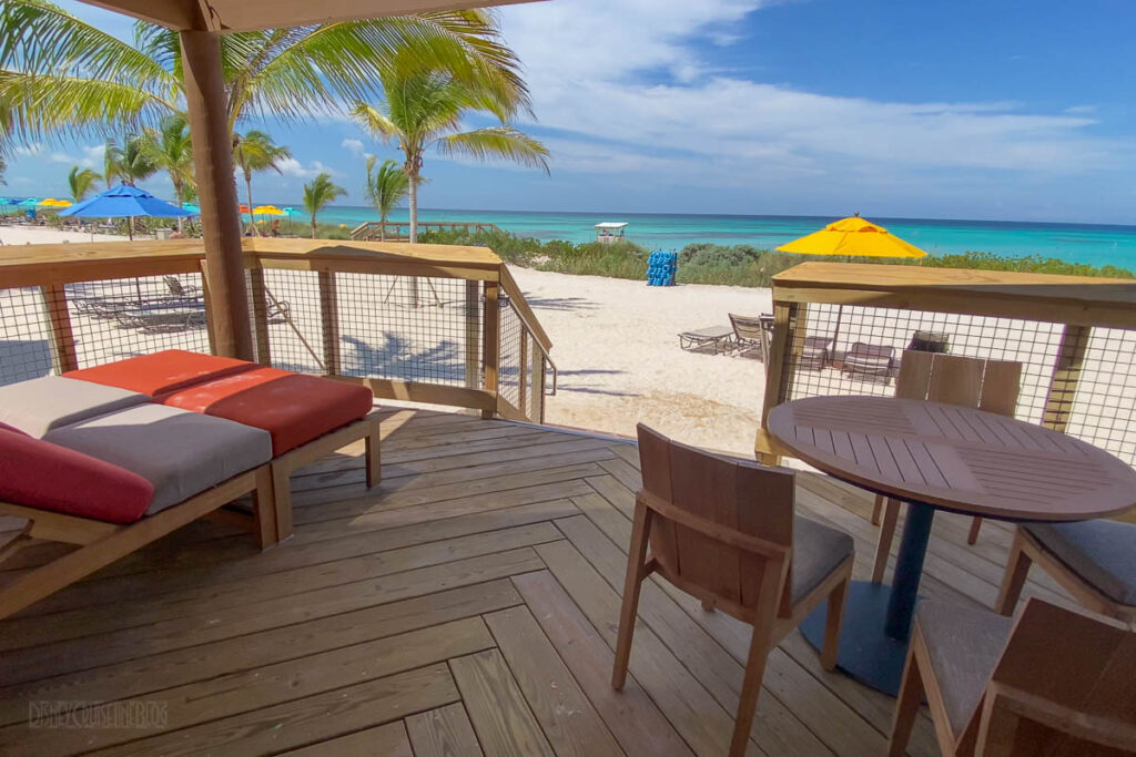 Lookout Cay Serenity Bay Cabana Exterior Lounge Area