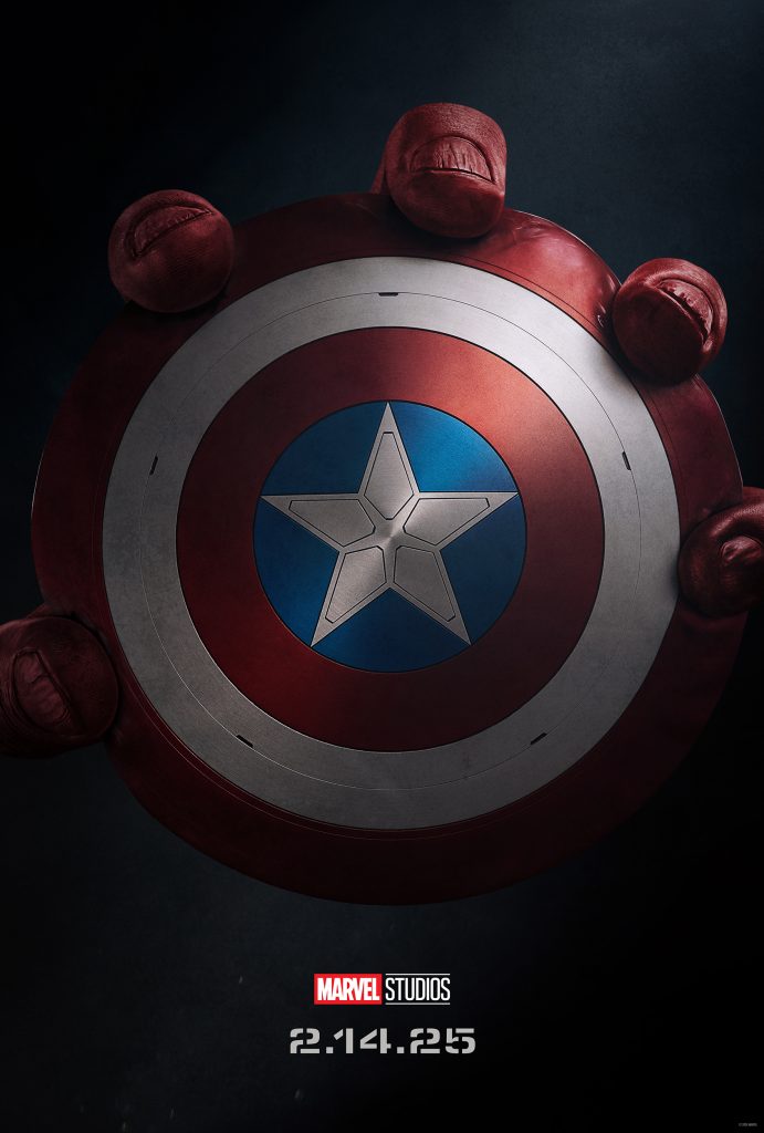 Captain America Brave New World Teaser Movie Poster