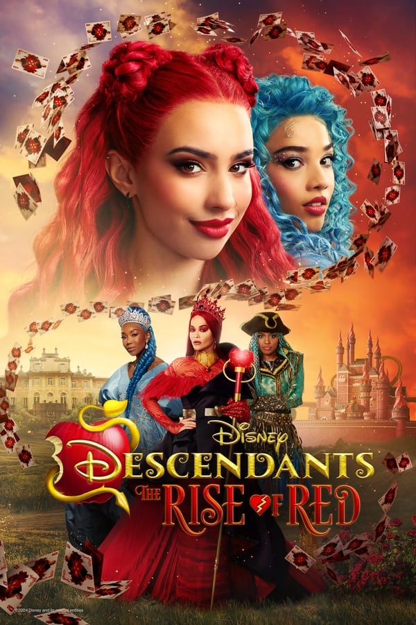 Descendants The Rise Of Red Movie Poster
