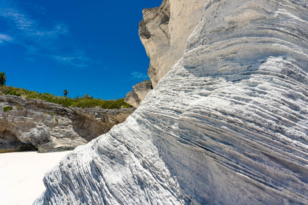 Lookout Cay Nature Trail The Beach Limestone Cliffs