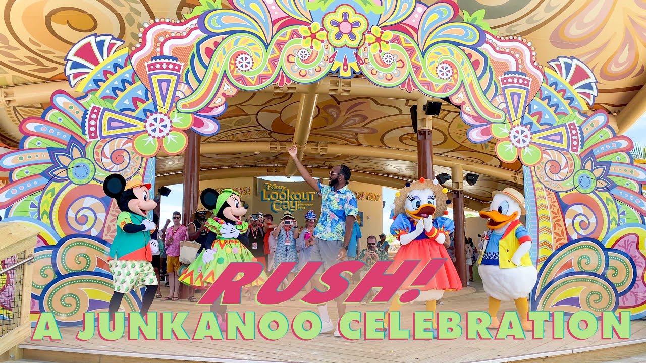 Rush A Junkanoo Celebration At Disney Lookout Cay At Lighthouse Point