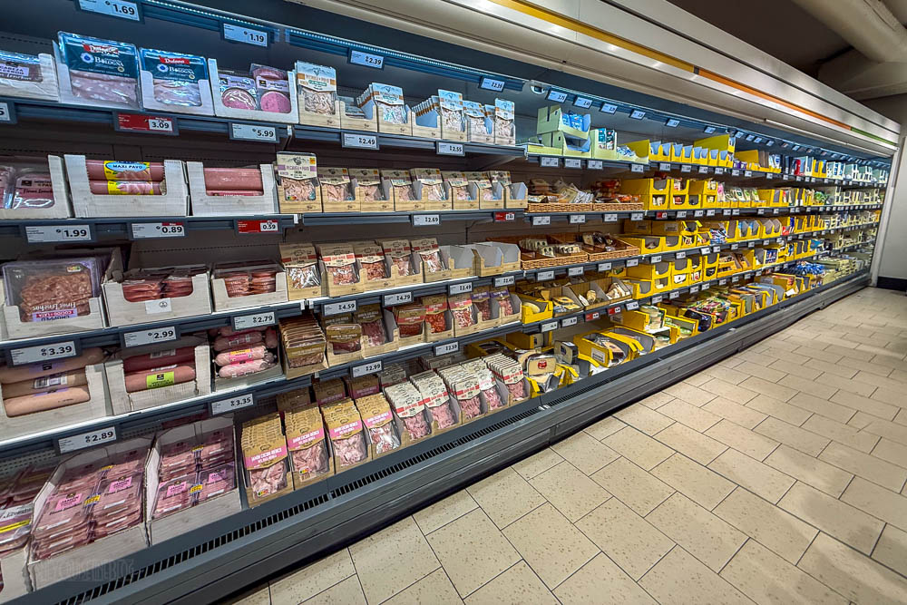 Barcelona Lidl Grocery Store