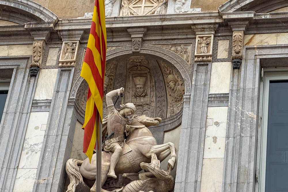 Barcelona Palace Of The Generalitat Of Catalonia