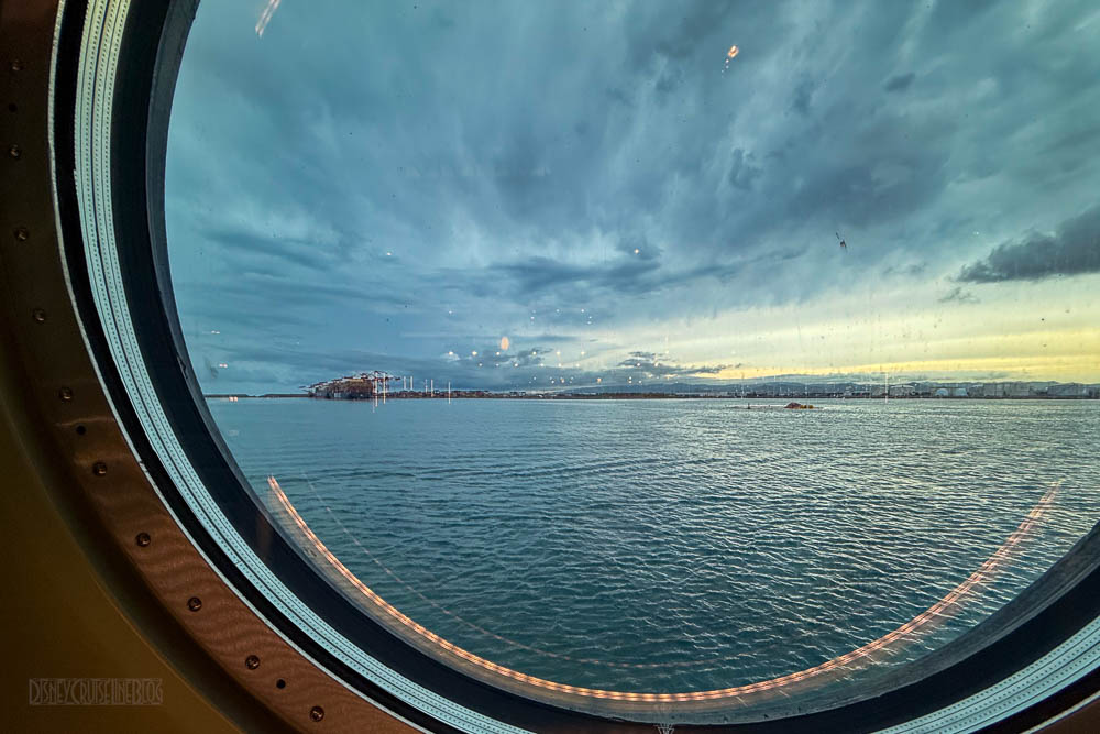 Fantasy Enchanted Garden Porthole View