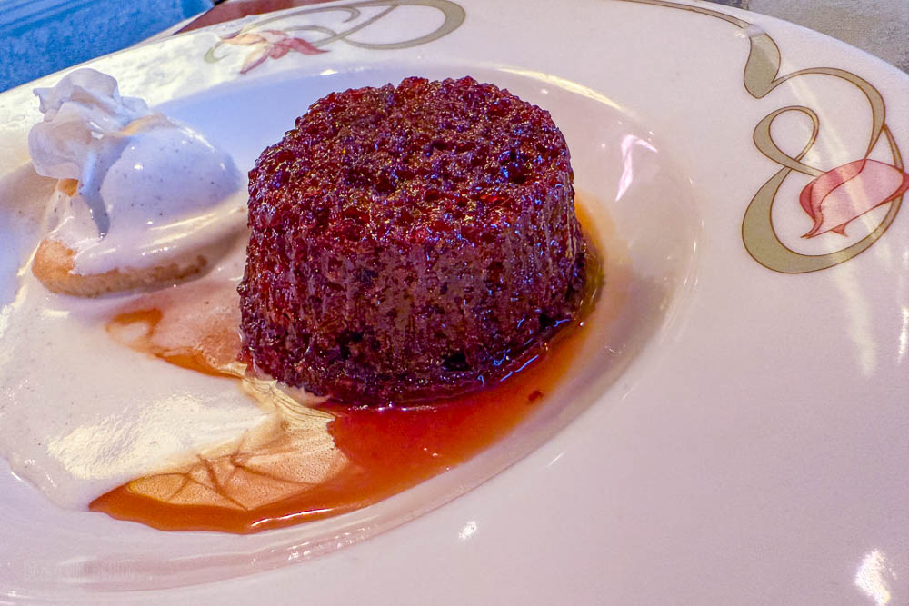 Fantasy Enchanted Garden Sticky Date Pudding