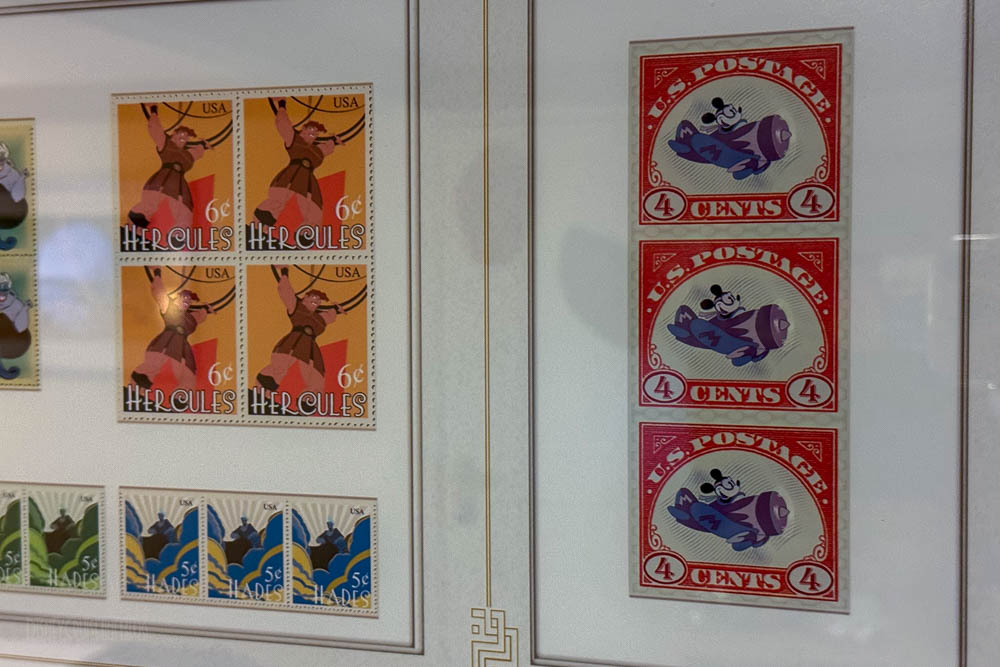 Fantasy Stateroom 9057 Framed Stamps