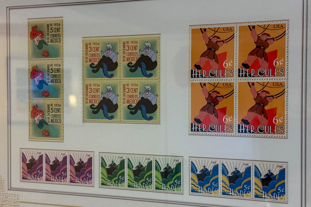 Fantasy Stateroom 9057 Framed Stamps
