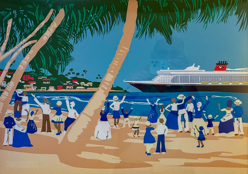 Disney Fantasy Stateroom 9057 Wall Art