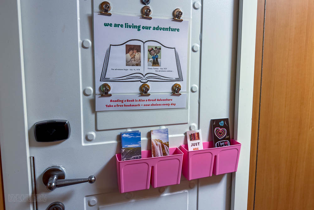 Fantasy Stateroom Door Map Magnets