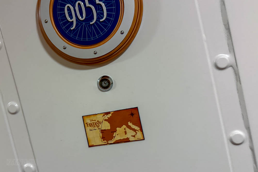 Fantasy Stateroom Door Map Magnets
