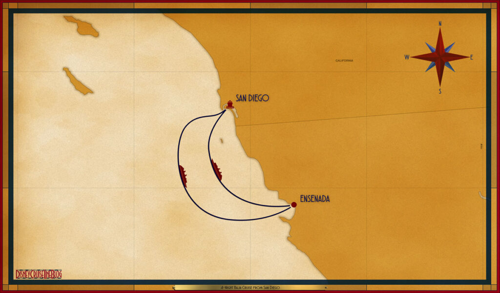 Map Magic 4 Night Baja SAN SEA ESE SEA