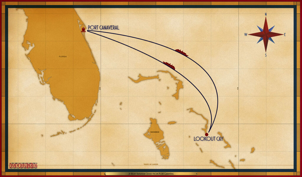 Map Wish 4 Night Bahamian PCV SEA LPT SEA