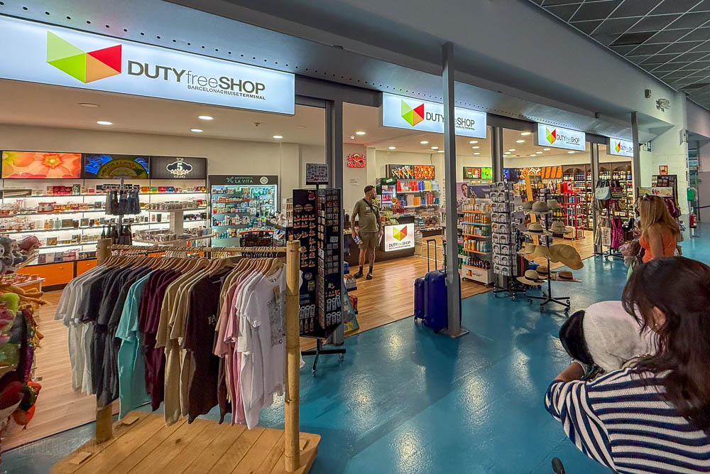 Port Of Barcelona Duty Free Shop